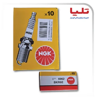 شمع نیکلی اصلی بسته یک عددی- برچسب همیار حامی - NGK - 6962 - BKR6E